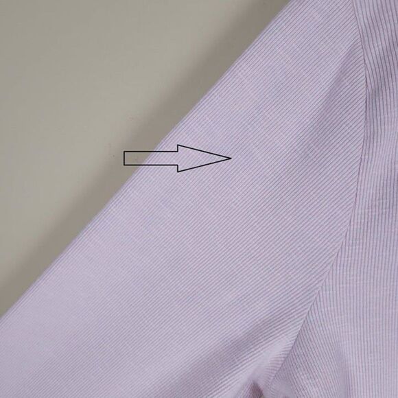 Duluth Trading Size XXL Makers Studio Cotton Rib Henley Long Sleeve Top Pink - Picture 10 of 12